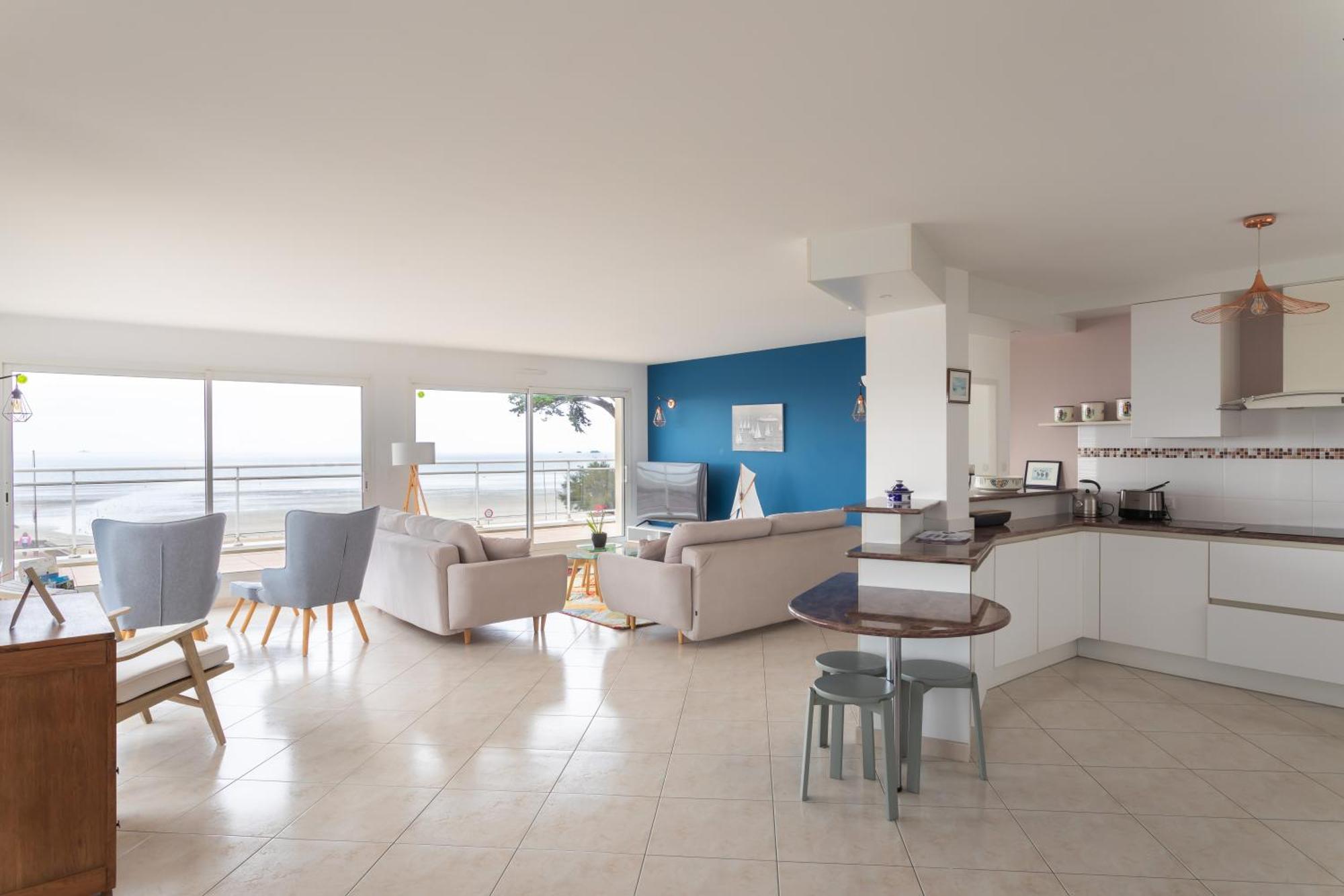 Glaz-Zen - Spacieux Appt Face A La Mer Erquy Exterior photo
