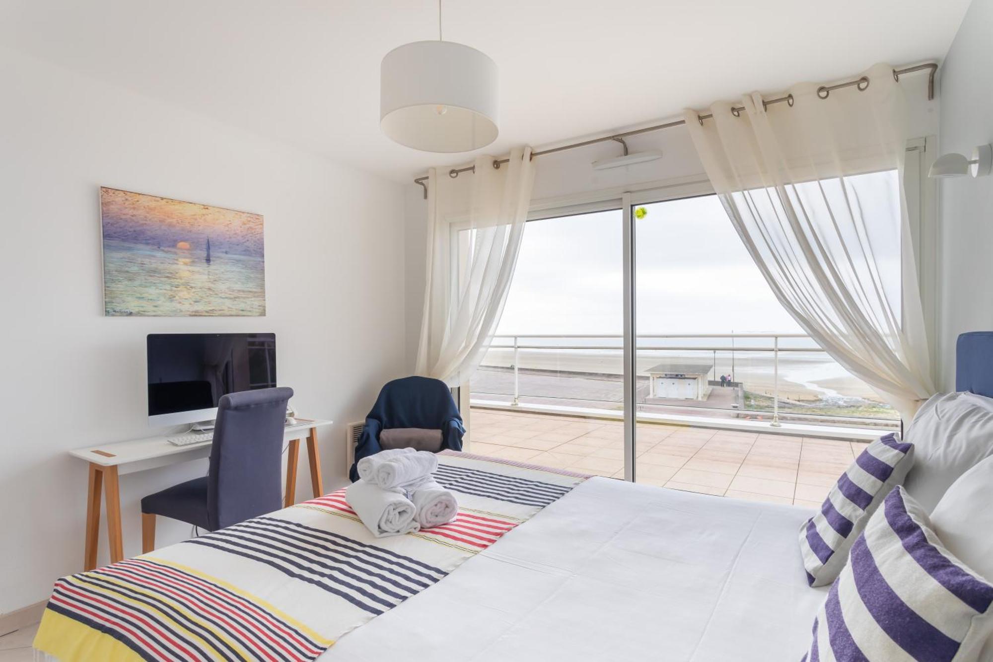Glaz-Zen - Spacieux Appt Face A La Mer Erquy Exterior photo